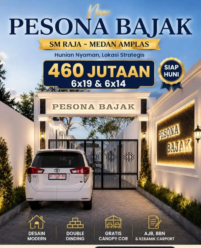 PESONA BAJAK UK 6X14 GRATIS KANOPI COR