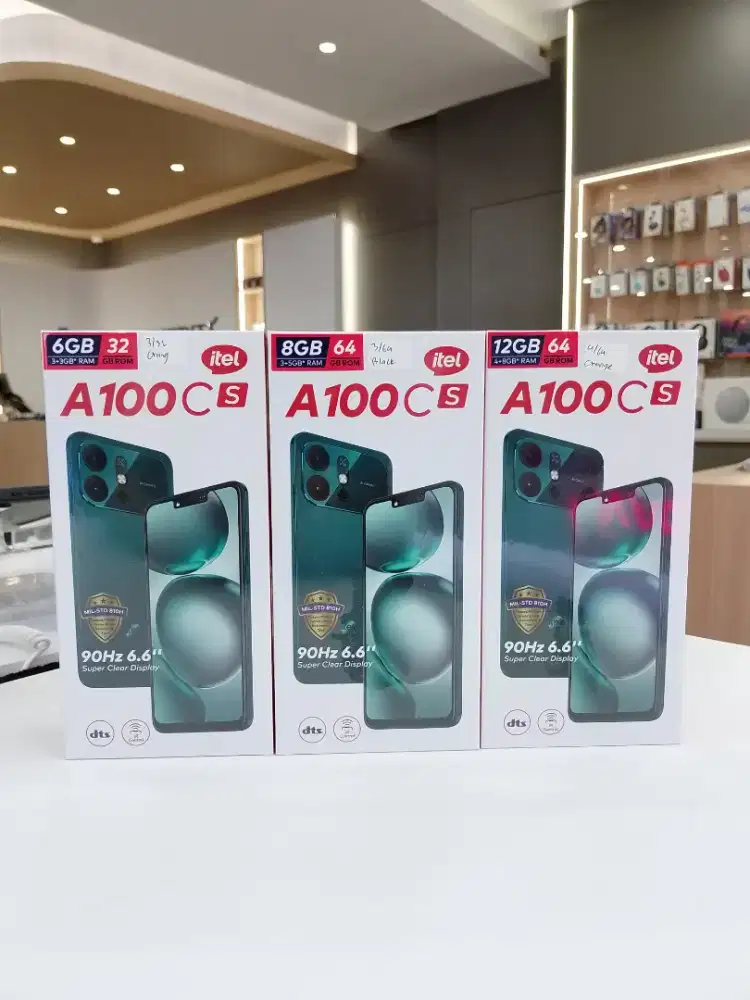 Itel A100Cs 3/32 New Garansi Resmi Segel Box