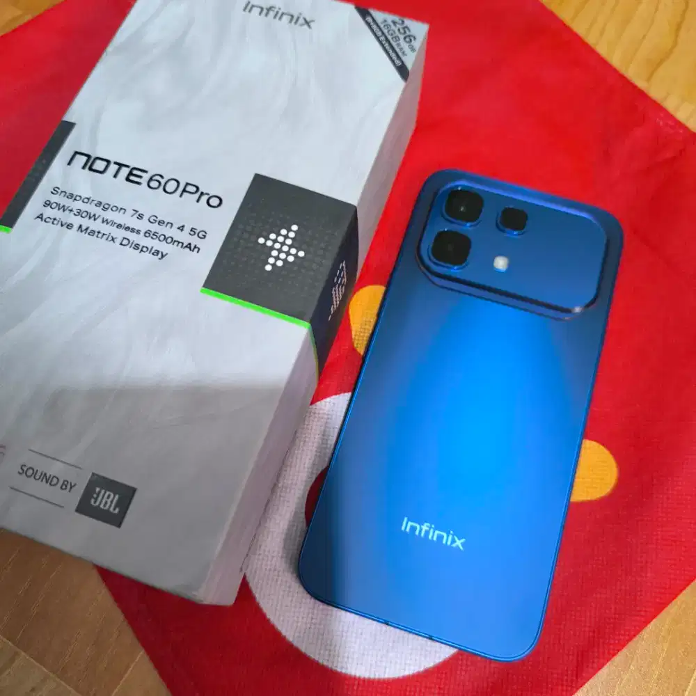 Infinix Note 60 Pro 5G 8/256gb fullset like new