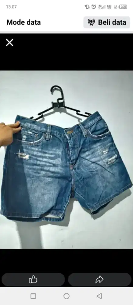 Hotpants wanita preloved