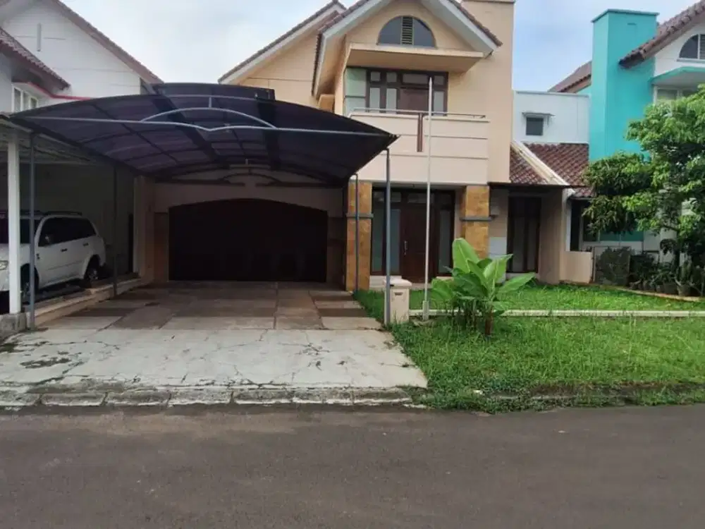 Dijual Murah Rumah 2 lantai di Cluster Harmoni Alam Sutra