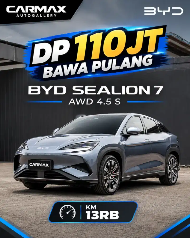 BYD Sealion 7 AWD 4.5 S 2025 Cakep!!!