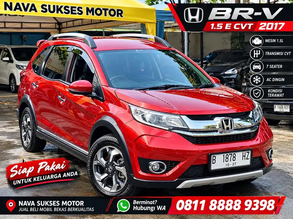 Best Deal Honda BR-V 1.5 CVT 2017 DP 5 Juta
