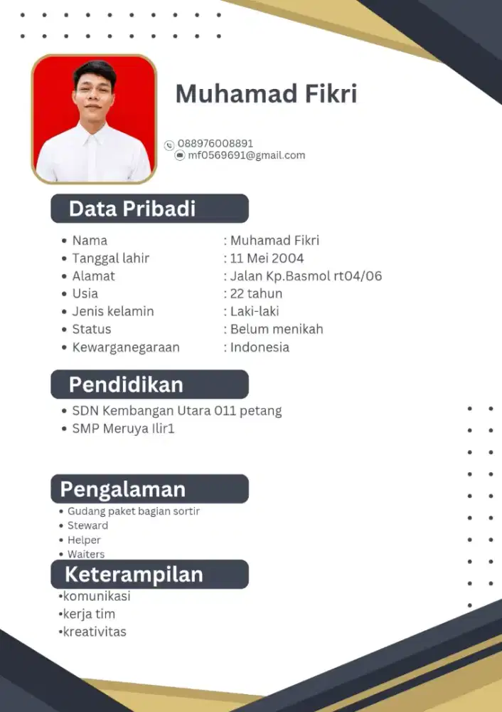 Butuh loker secepatnya