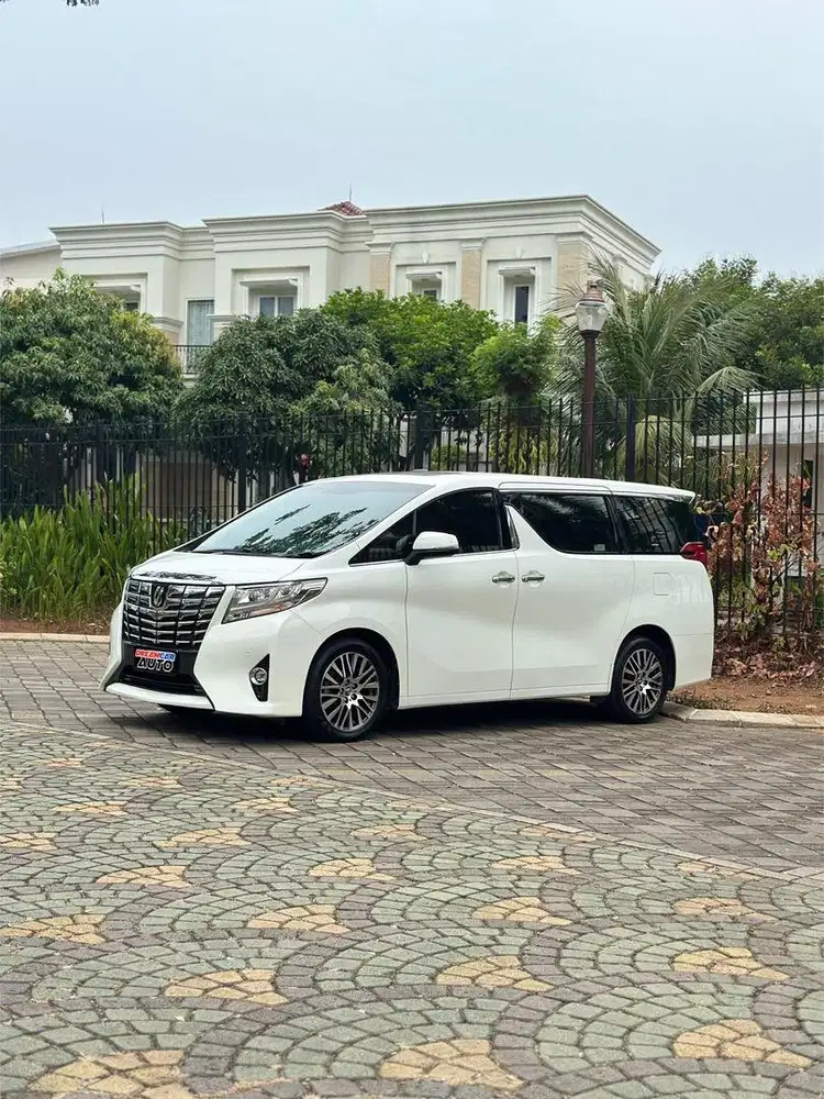 Toyota Alphard G ATPM NIK 2017 Low Km Putih Vellfire Voxy