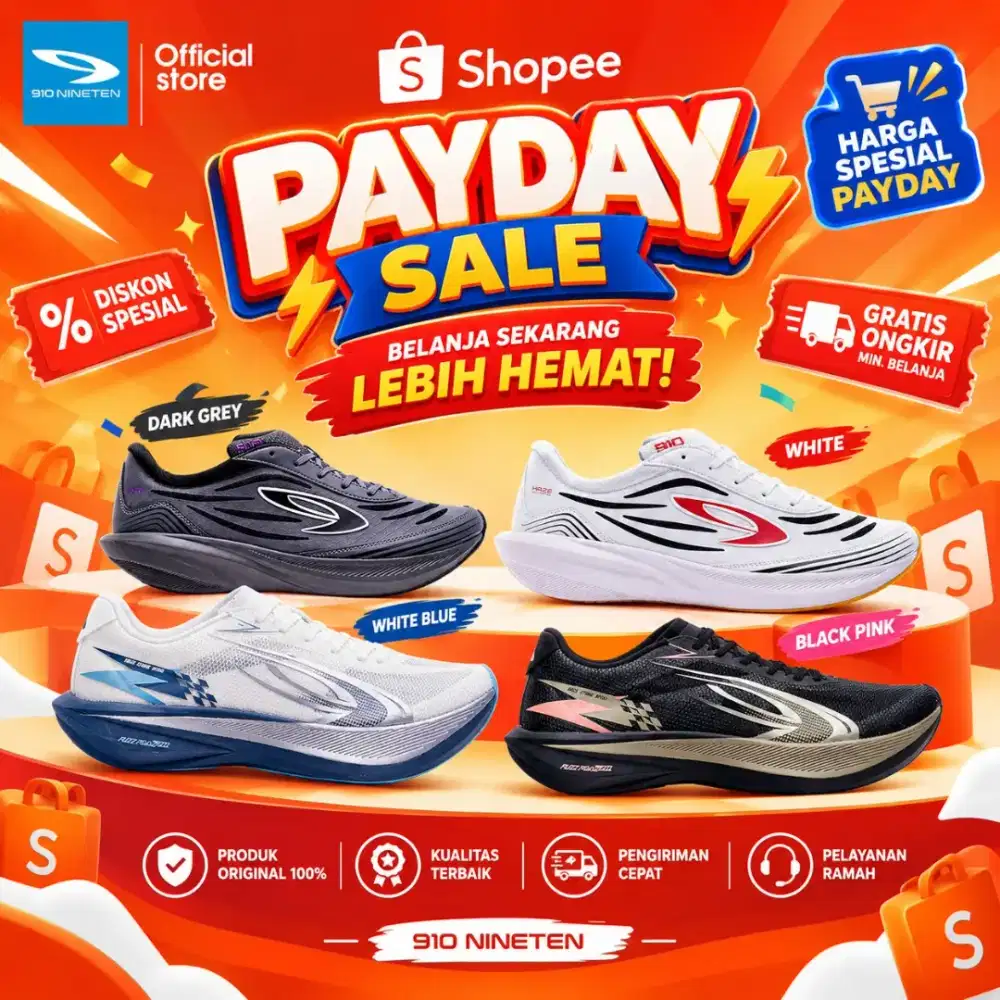 Promo sepatu 910Nineten terbaruuu