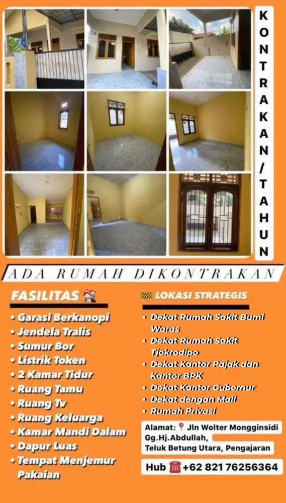 Rumah Disewakan
