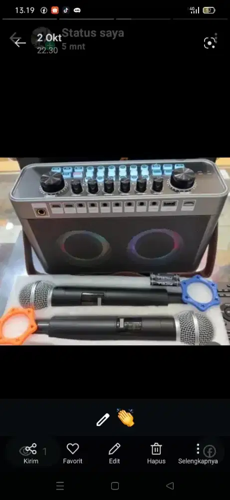 Spiker karoke sy9 streaming bluetooth, baru ya, bisa TT ya