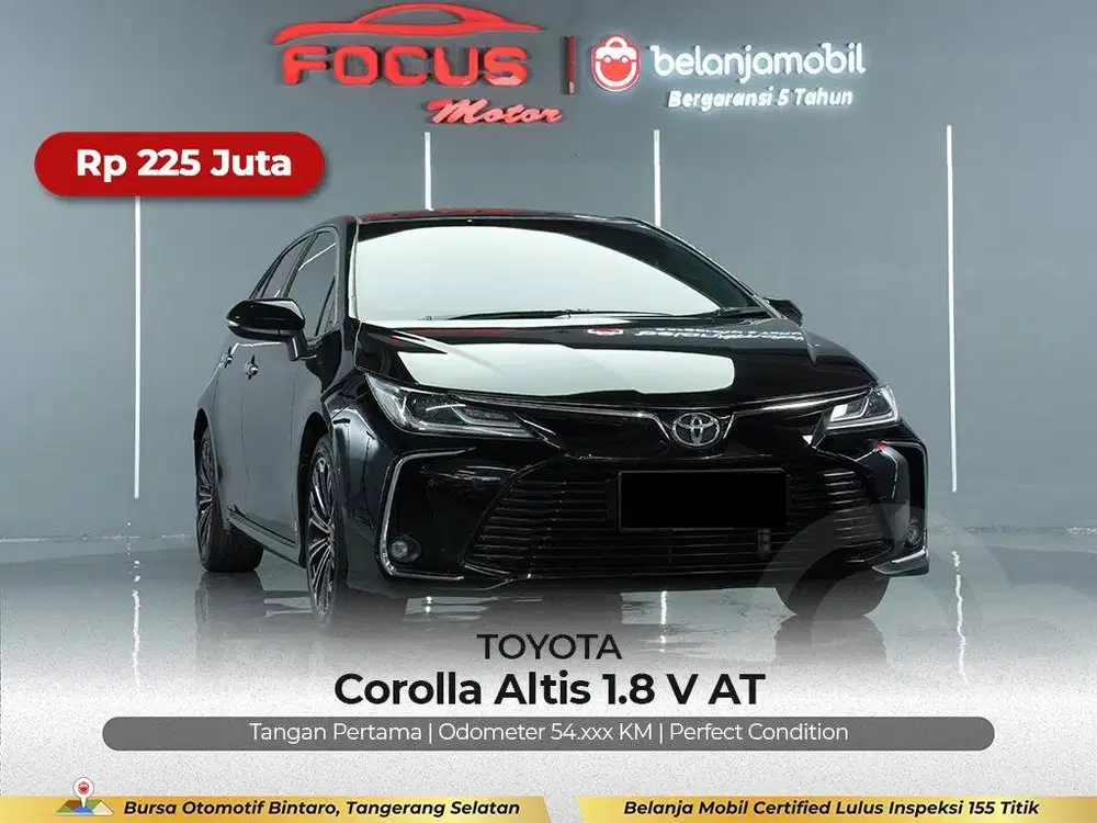 [ GARANSI 5THN ] Toyota Corolla Altis 1.8 V AT 2020/2021/2022