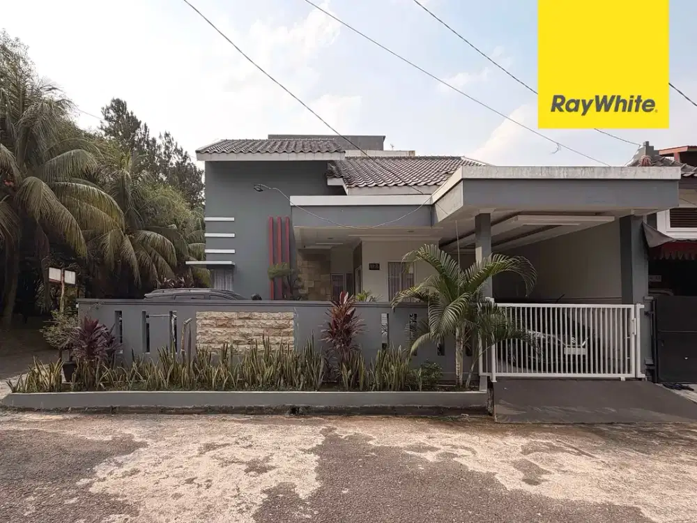 Rumah Hoek, Siap Huni, Full Furnished di Cibubur City