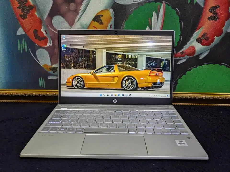 Laptop HP Pavilion touch 13 Core i5 gen 10 8/256 Touchscreen siap paka