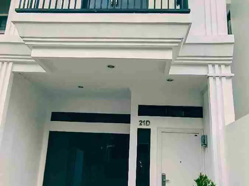 Rumah Modern Baru 2 lantai di Jalan Otista deket Alun Alun Bandung