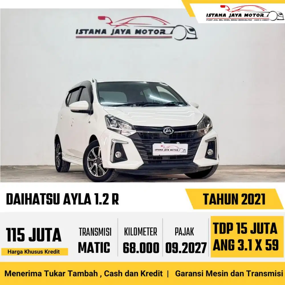 Daihatsu Ayla 1.2 R at 2021