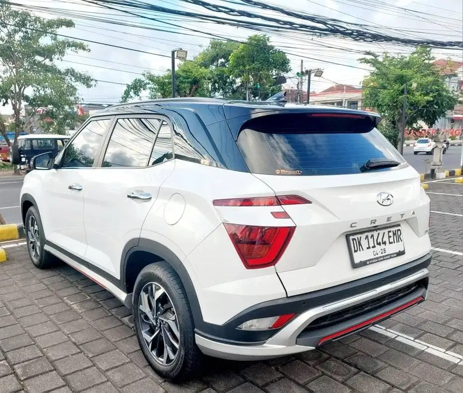 Hyundai Creta Prime Two Tone type terlengkap istimewa 2023 asli bali