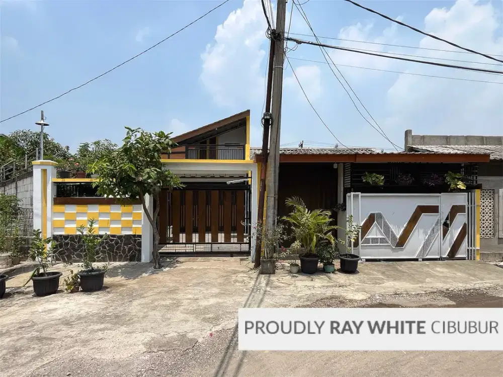 Rumah Dengan Halaman Luas di Metland Cileungsi, Cibubur