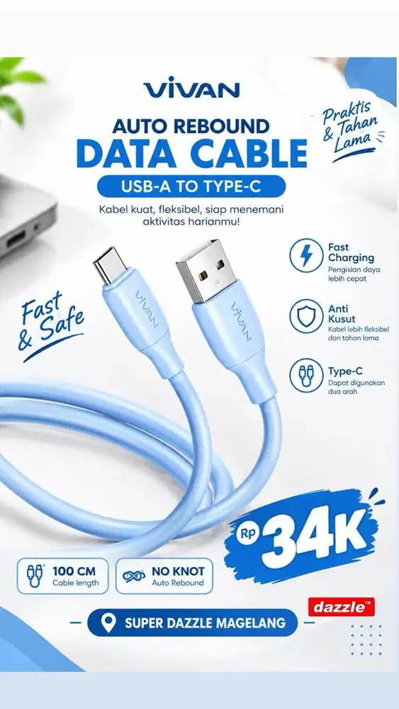 Kd vivan a to c 1m 3a varac100 blue