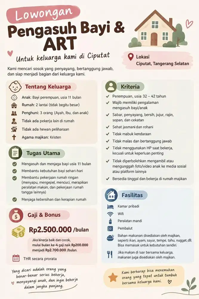Loker ART Momong SEGERA!