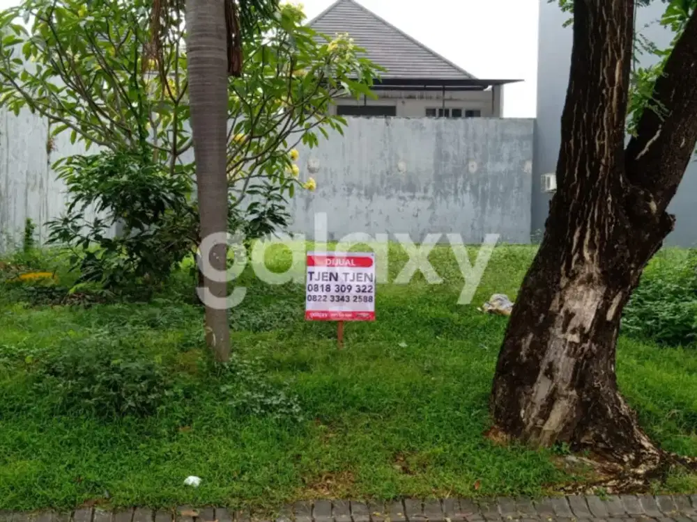 Tanah Raffles Garden TB7 Surabaya 18 Juta Permeter Hadap Timur