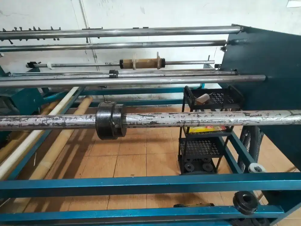 Mesin Slitting roll to roll mika rigid/aluminium foil