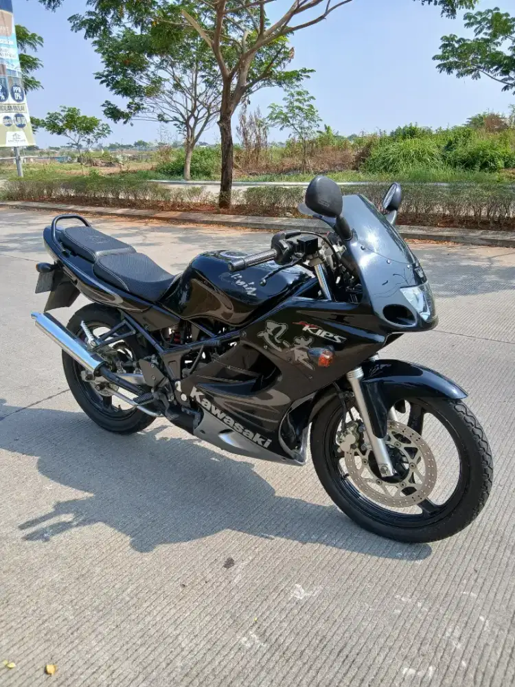 Kawasaki ninja KRR 150 thun 2009 full orsinil luar dalam tinggal pakai