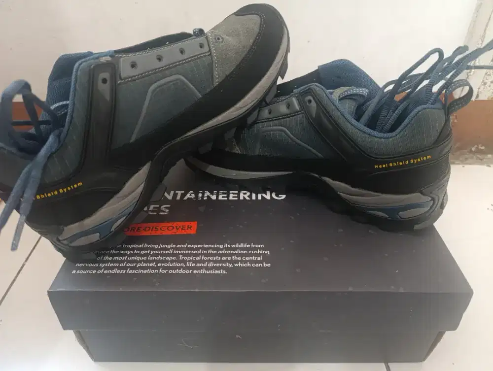 WTS Sepatu Eiger Tiger Claw (Grey)