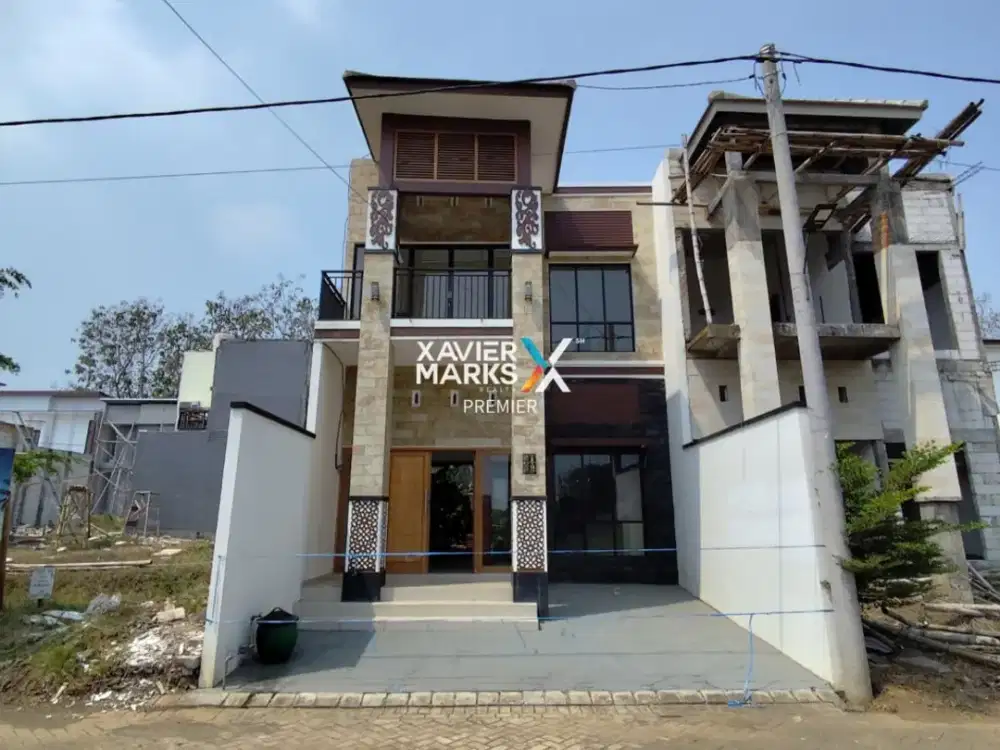 Dijual Rumah Modern Tropis di Amaya Village Malang