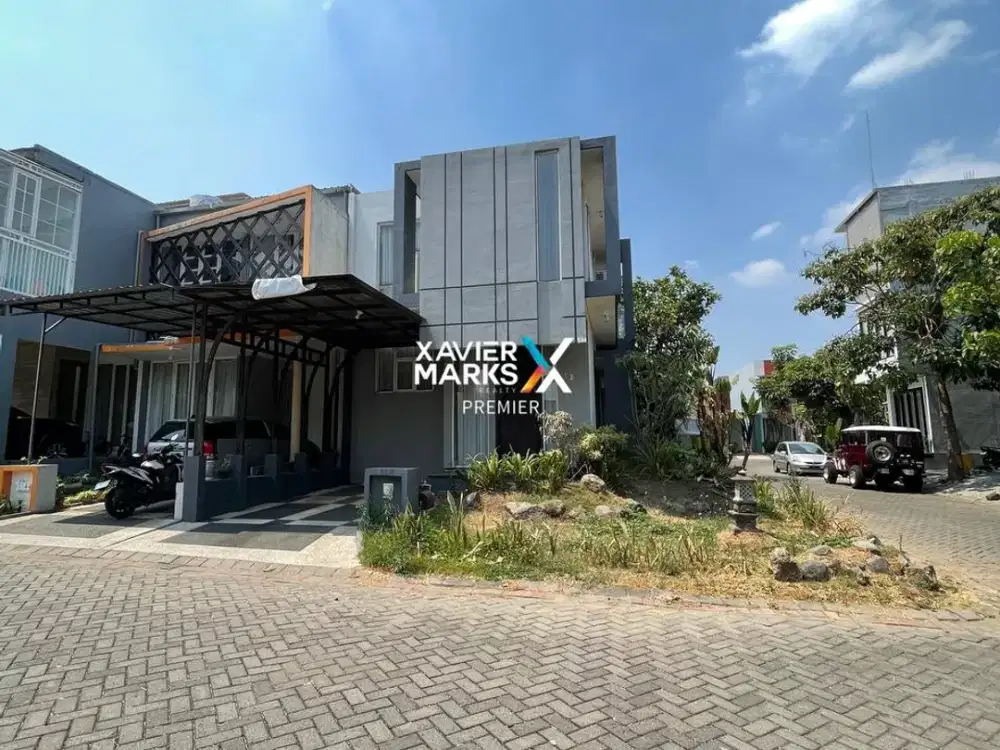 Dijual Rumah Hook Full Furnish 2 Lantai di Permata Jingga Malang
