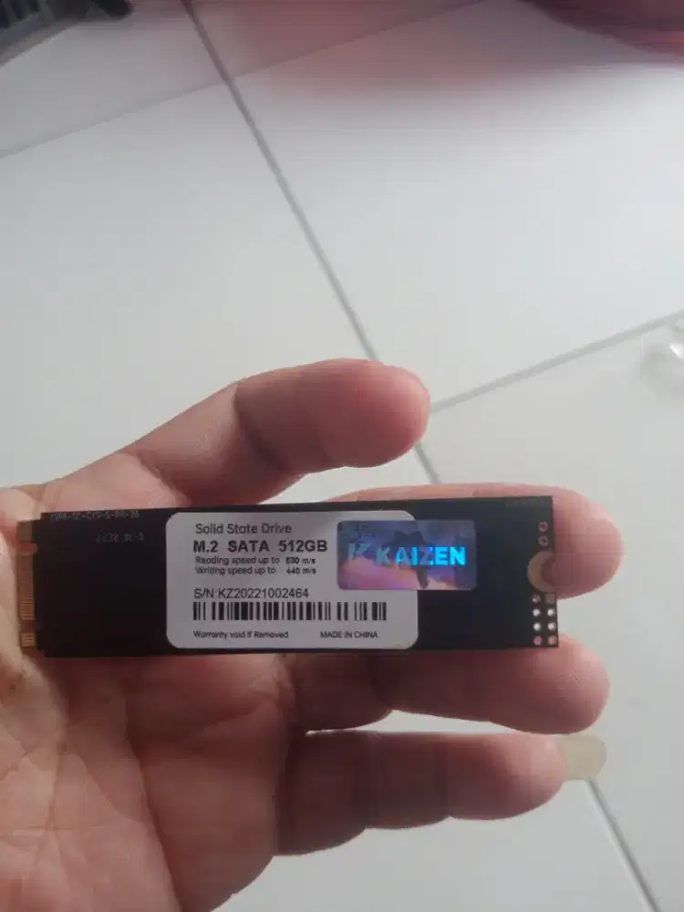Ssd m2 512gb Kyo kaizen sentinel 100 persen