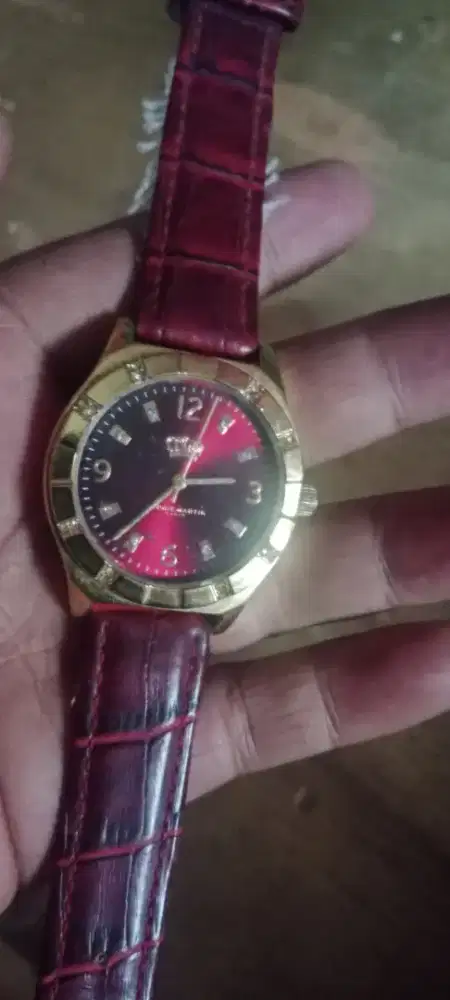 Jam tangan shopi Martin mulus no minus