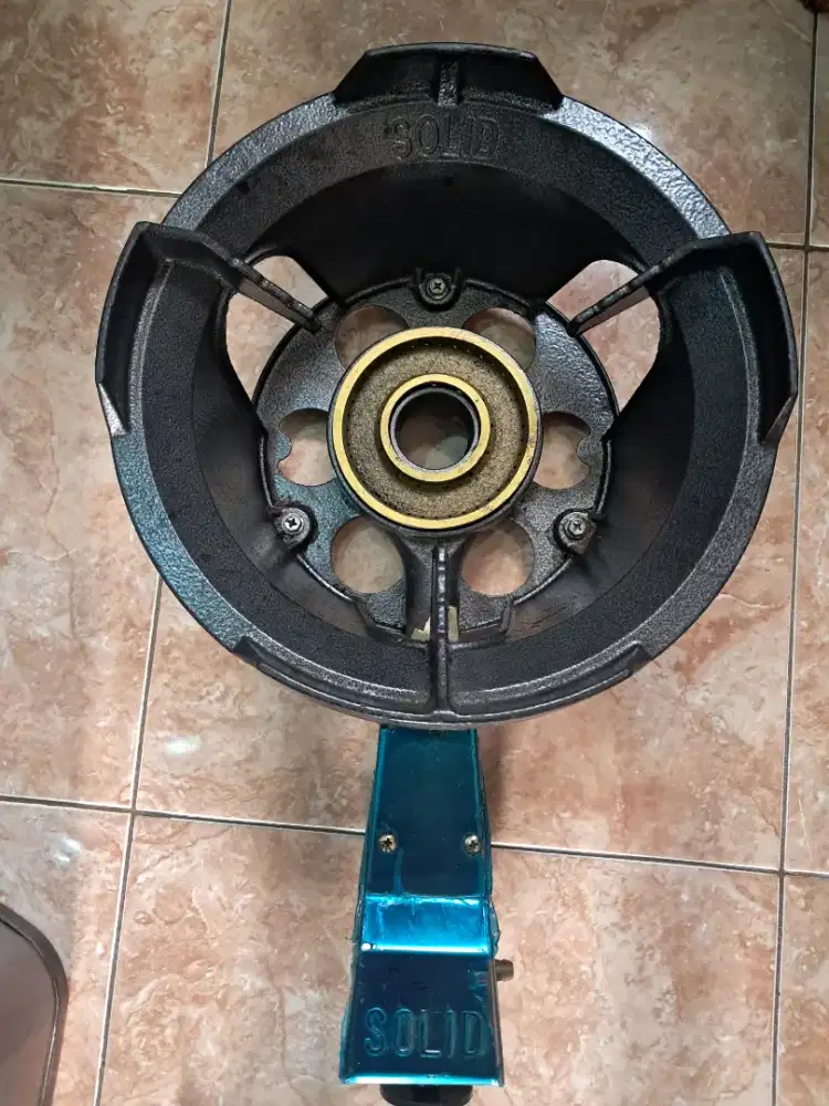 Kompor gas mawar SOLID - kompor jos 1tungku cor tebal api besar