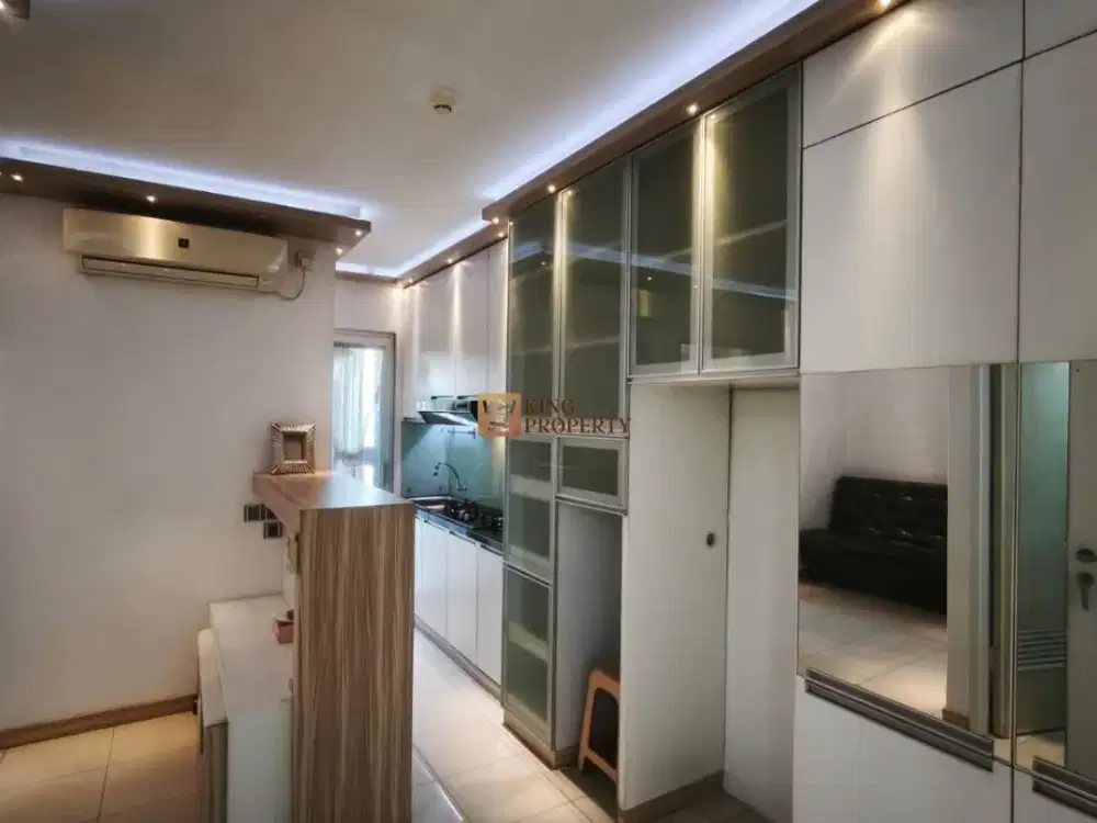 Cari 1Br Luas? 38M² Furnished Interior dengan View Kota, Tower Depan Green Bay Pluit Greenbay