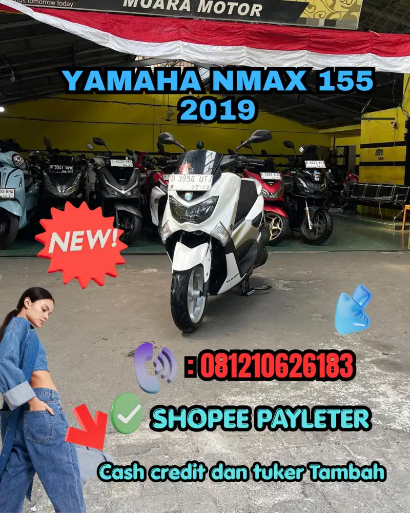YAMAHA NMAX 155 2019 SIAP PAKAI