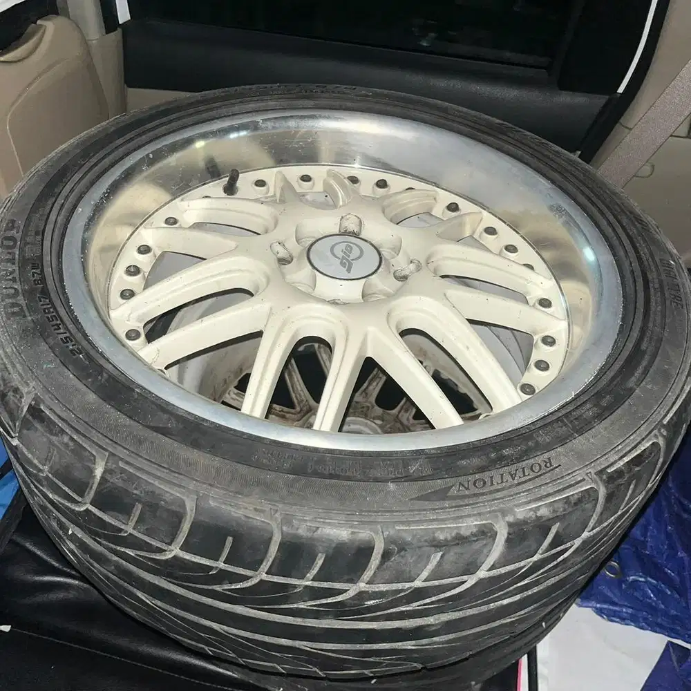 Velg Ban R17 Ring 17 lubang 4 ex grand livina