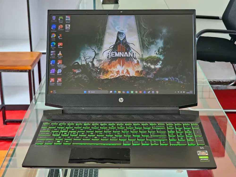 HP Pavilion Gaming 15 AMD Ryzen 5 3550H Ram 8 GB SSD 512GB Nvidia GTX