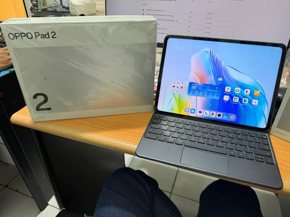 Oppo Pad 2 8/256gb Fullset Wifi Only Include Keyboard + Pencil