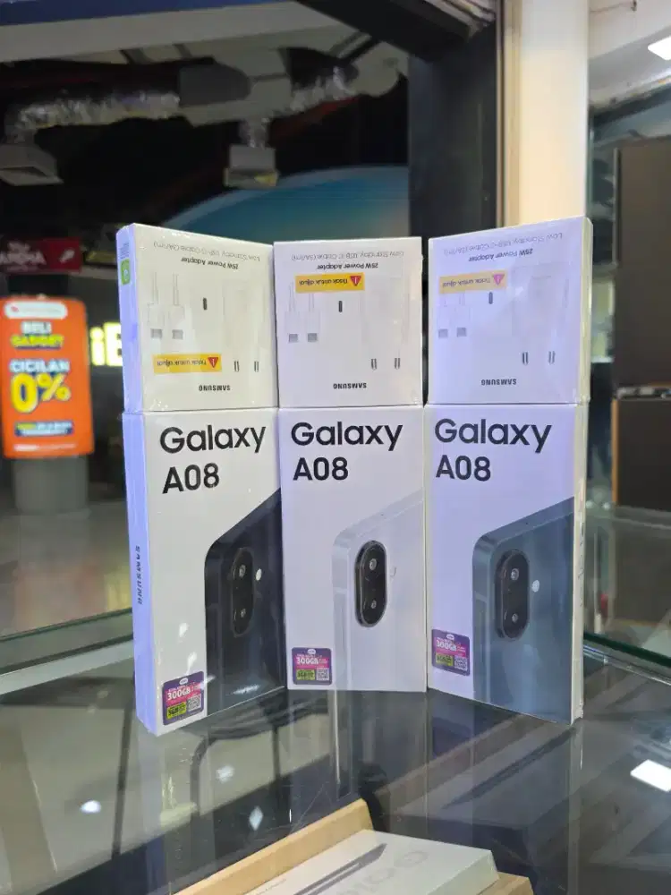 SAMSUNG GALAXY A08 4/128 GB FREE TRAVEL ADAPTER 25W.