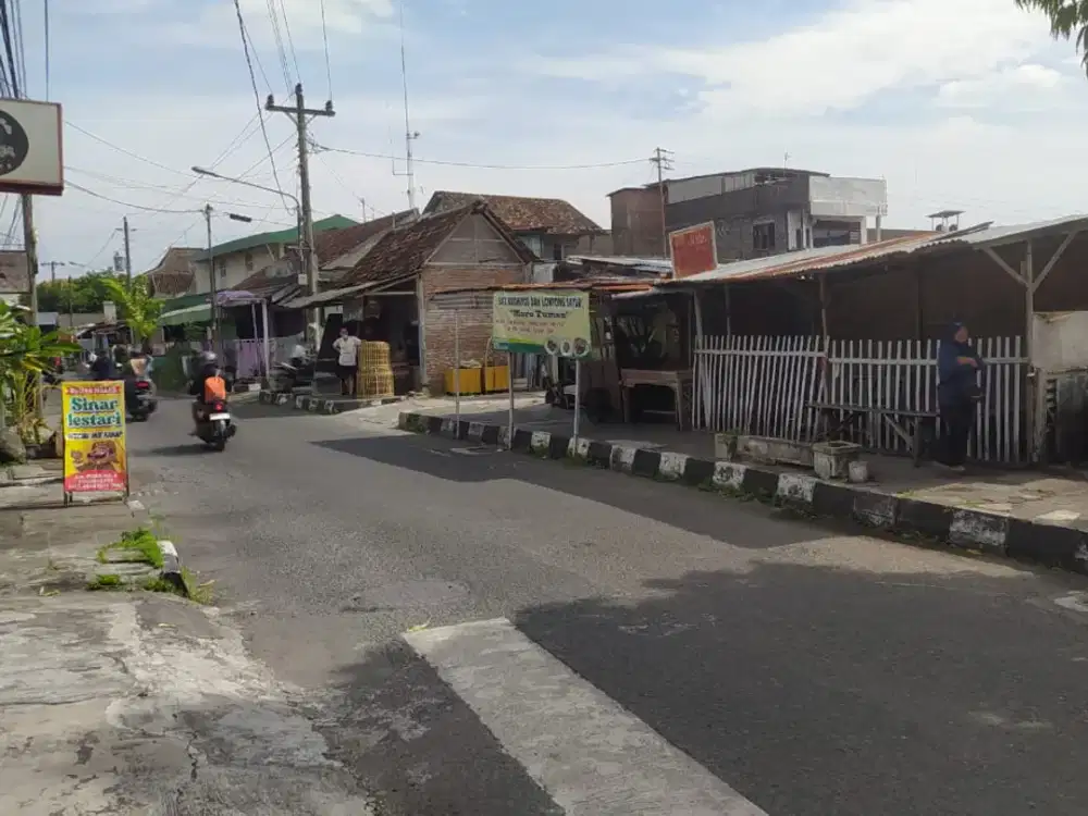 tanah strategis murah area keraton dan malioboro tengah kota jogja