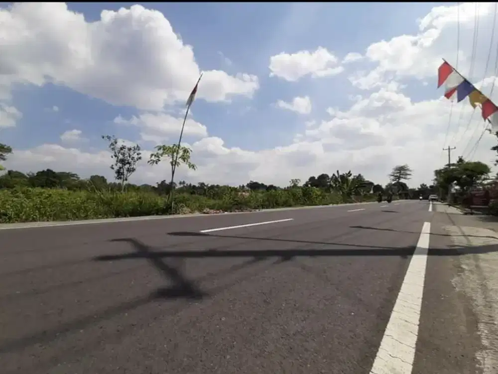 Tanah luas murah strategis memangku jalan aspal lebar area ngemplak sleman jogja
