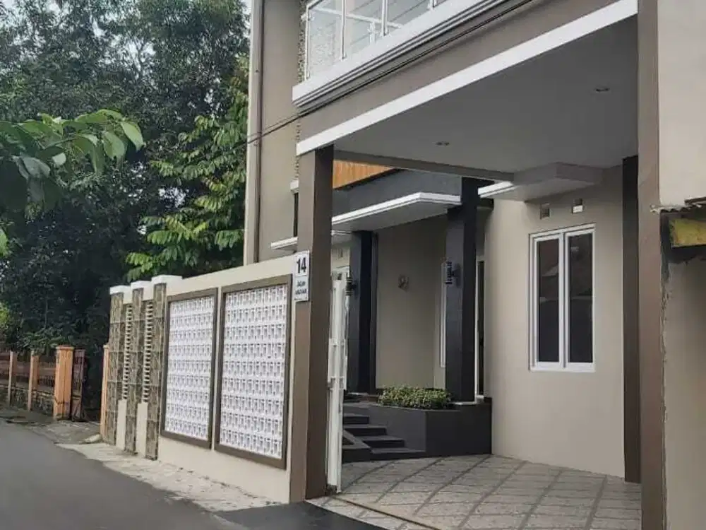 rumah baru mewah cantik minimalis area wirobrajan tengah kota jogja