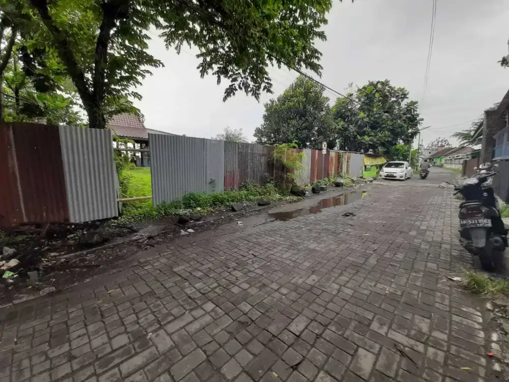 Tanah pekarangan strategis kawasan bisnis dan kampus seturan, sleman, jogja