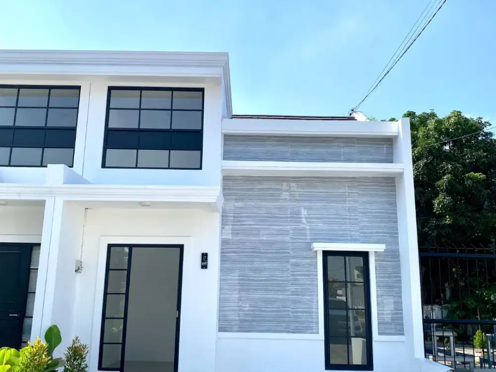 Rumah Surabaya Murah Taman Jivva Kemlaten American Classic Dekat Pintu Tol Gunungsari