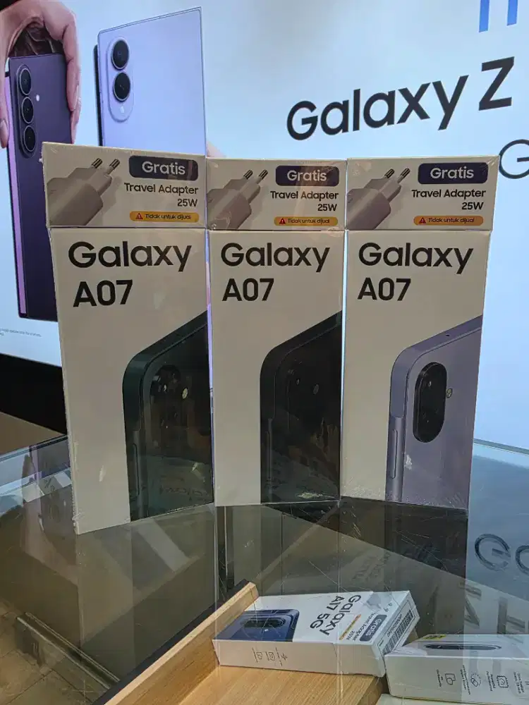 SAMSUNG GALAXY A07 4/128 GB FREE KEPALA CHARGER 25W.