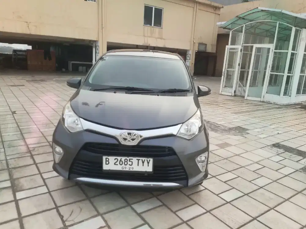 Toyota Calya G At Tahun 2019 warna Abu Abu