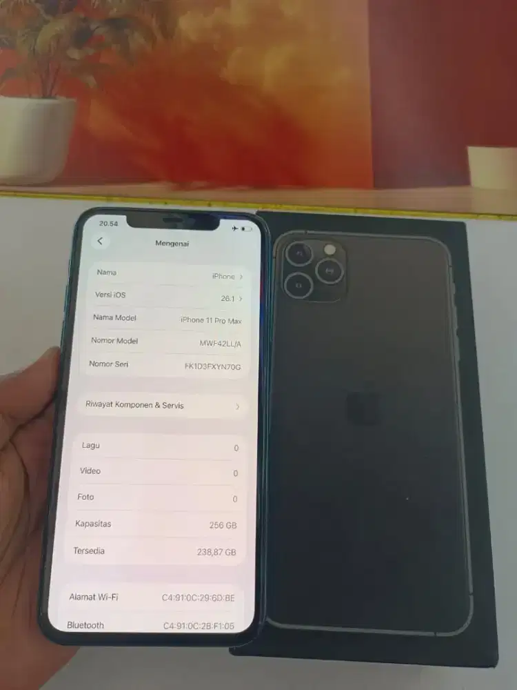 iPhone 11 promax 256  inter ALL OPERATOR