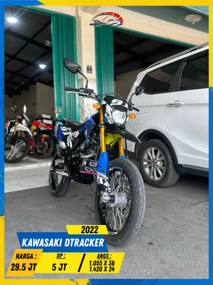 KAWASAKI DTRACKER 2022 NDANG PANTAU BOLOH HIKMAH MOTOR KEPUH MALANG