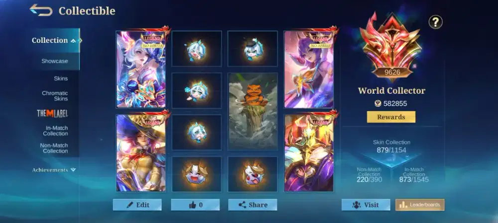 Mobile legend galaxy collector