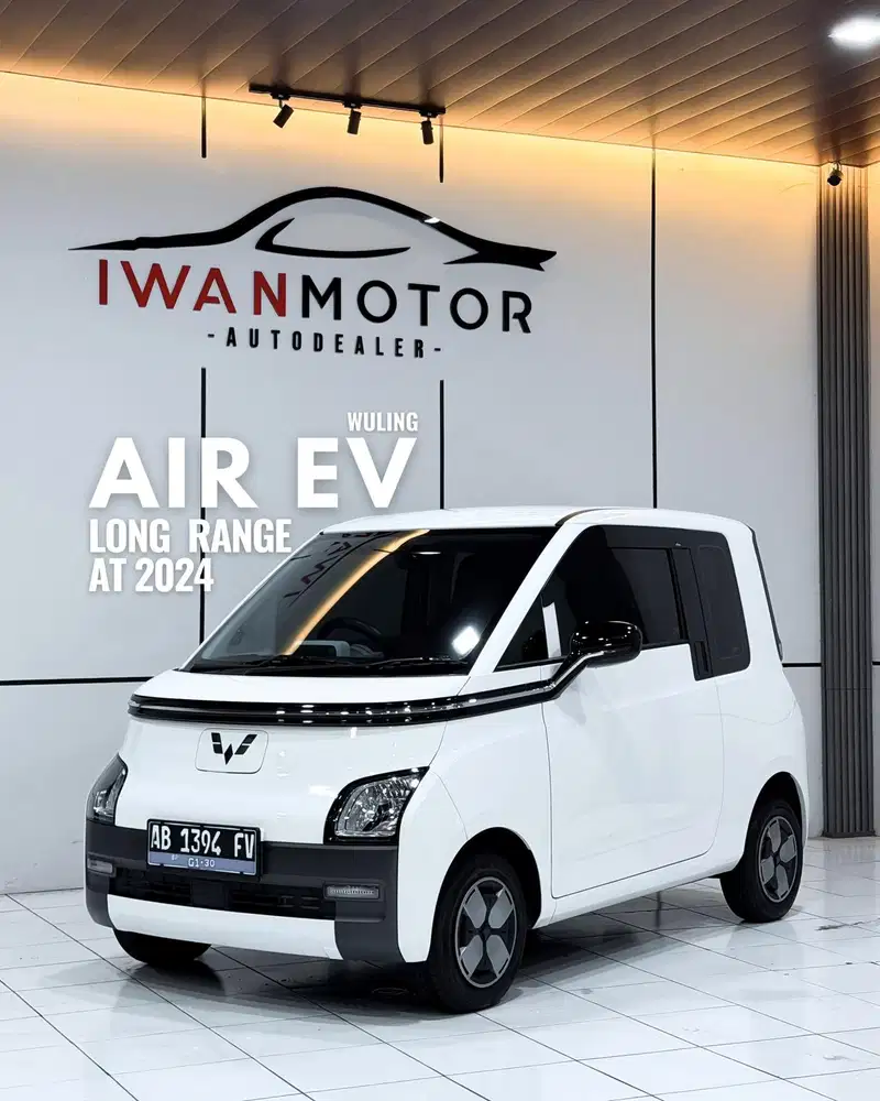 Low Km! AB Tangan Pertama! Wuling Air EV Long Range AT Tahun 2024 !