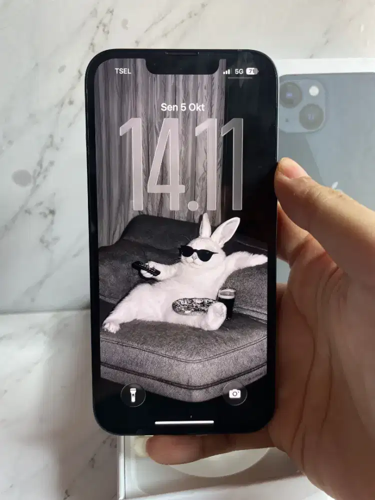 iPhone 13 128Gb Black All Operator, Fullset Mulus Nominus Midnight