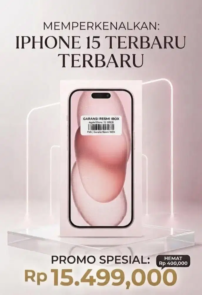IPHONE 15 INTERNAL 128GB IBOX
