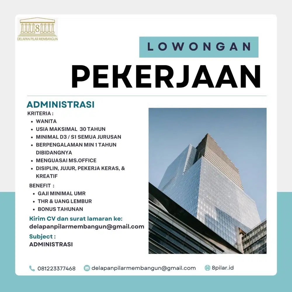 LOWONGAN PEKERJAAN